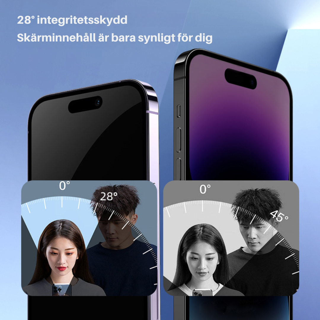 InvisiGuard – Anti-Spion Skärmskydd för iPhone