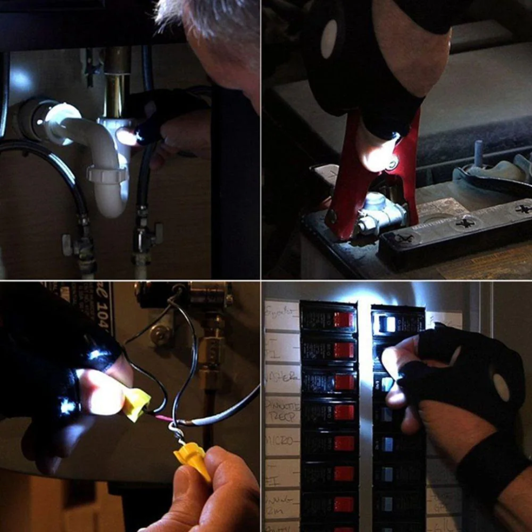 LightGlove – Handske med LED-belysning