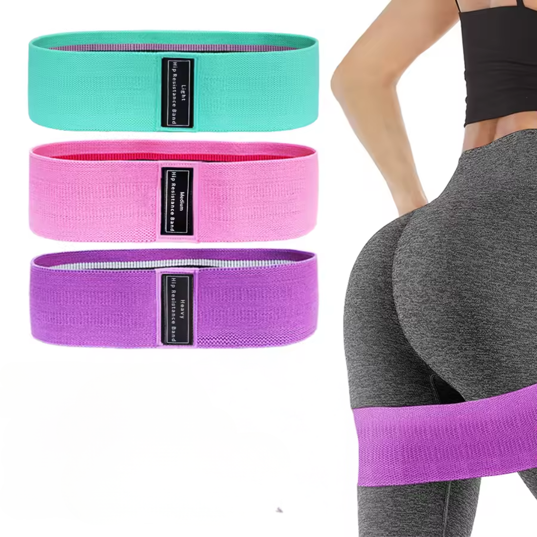 PowerBands – Halkfria Booty Bands för Höfter och Ben