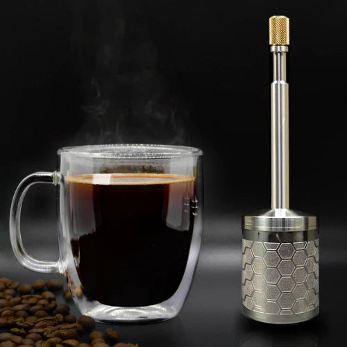 FrenchBrew Go – Bärbar fransk press för kaffe och te